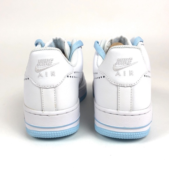 Nike Air Force 1 07 Pale Blue Shoe Retro 315115107 - Picture 6 of 8